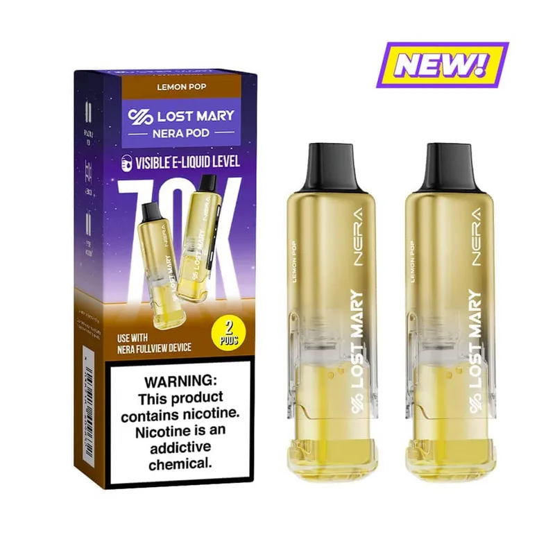 Lost Mary Nera Pod Lemon Pop Lost Mary Nera Pod Lemon Pop — buy at Stormy Vape in Boise, Idaho