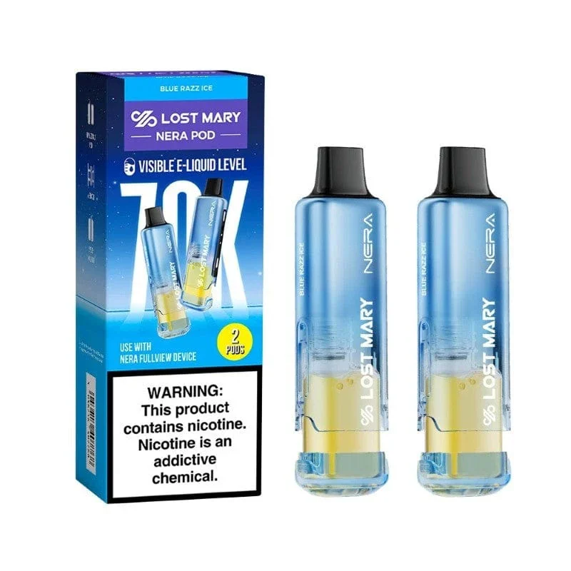 Lost Mary 70K Nera Pod Blue Razz Ice Lost Mary 70K Nera Pod Blue Razz Ice — buy at Stormy Vape in Boise, Idaho