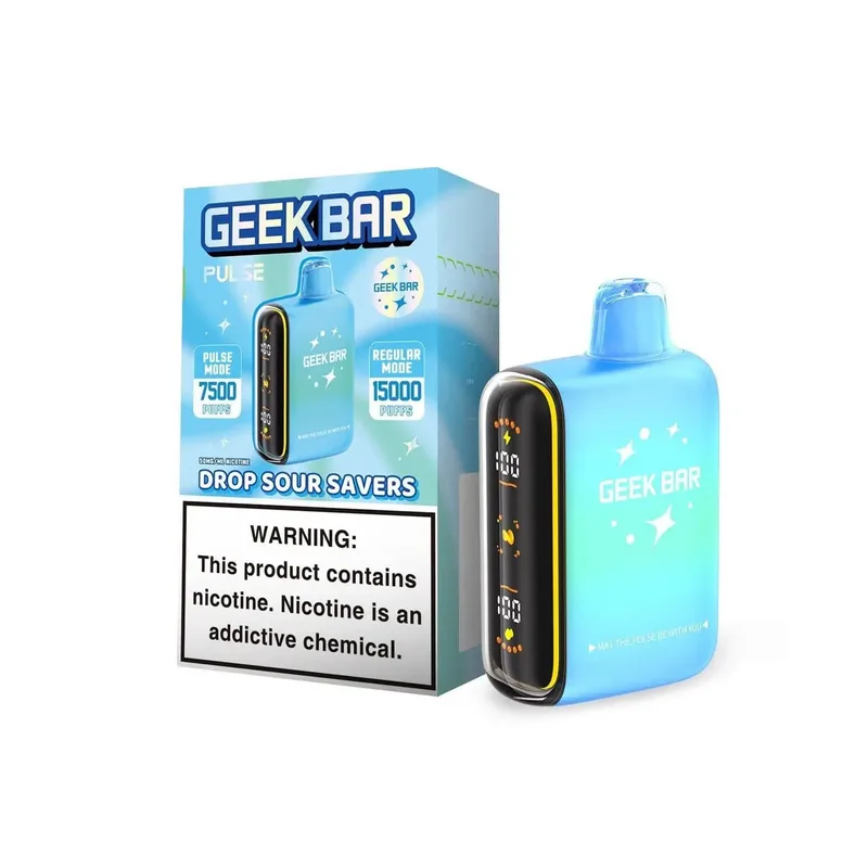 Geek Bar Pulse Drop Sour Savers Geek Bar Pulse Drop Sour Savers — buy at Stormy Vape in Boise, Idaho