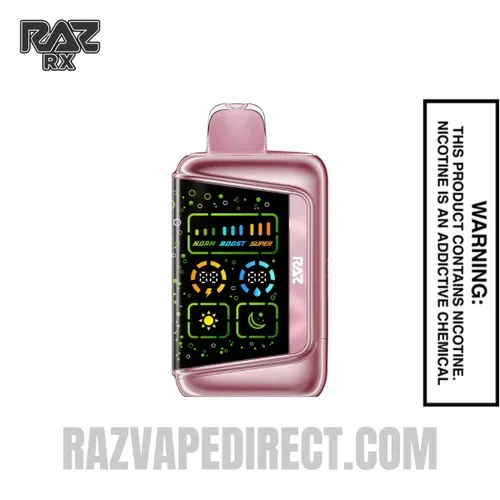 Raz 50k RX Dew Edition Code Pink Strawberry Dew — Stormy Vape Boise