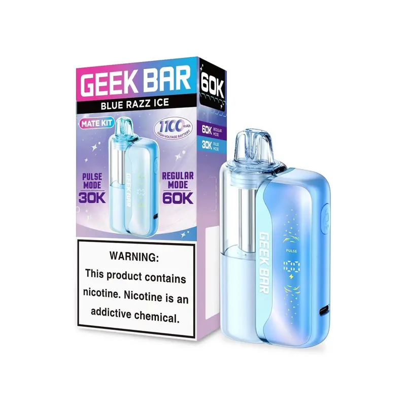 Geek Bar Mate Pod Blue Razz Ice — Stormy Vape Boise