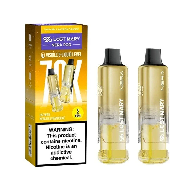 Lost Mary 70K Nera Pod Pineapple Passion Lost Mary 70K Nera Pod Pineapple Passion — buy at Stormy Vape in Boise, Idaho