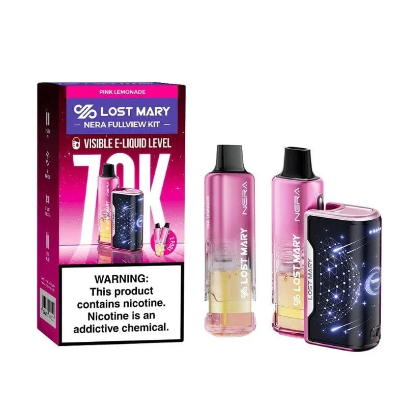 Lost Mary 70K Nera Kit Pink Lemonade Lost Mary 70K Nera Kit Pink Lemonade — buy at Stormy Vape in Boise, Idaho