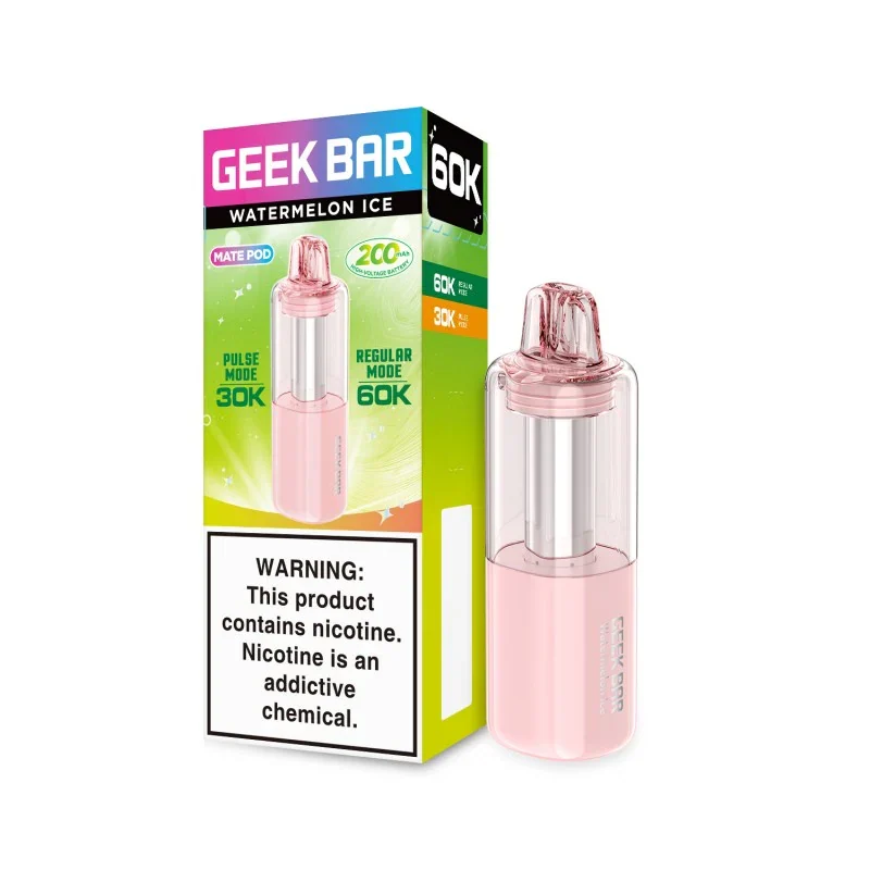 Geek Bar Mate Pod Watermelon Ice Geek Bar Mate Pod Watermelon Ice — buy at Stormy Vape in Boise, Idaho