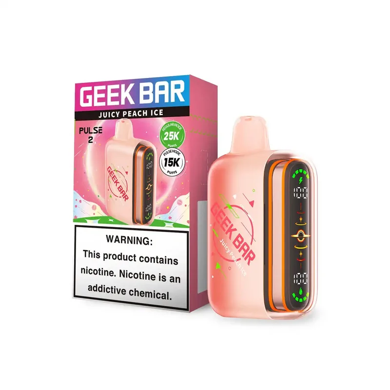 Geek Bar Pulse 2 Juicy Peach Geek Bar Pulse 2 Juicy Peach — buy at Stormy Vape in Boise, Idaho