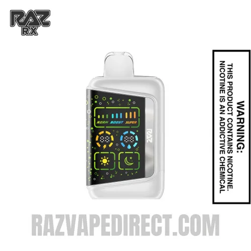 Raz 50k RX Dew Edition Code White Citrus Dew Raz 50k RX Dew Edition Code White Citrus Dew — buy at Stormy Vape in Boise, Idaho