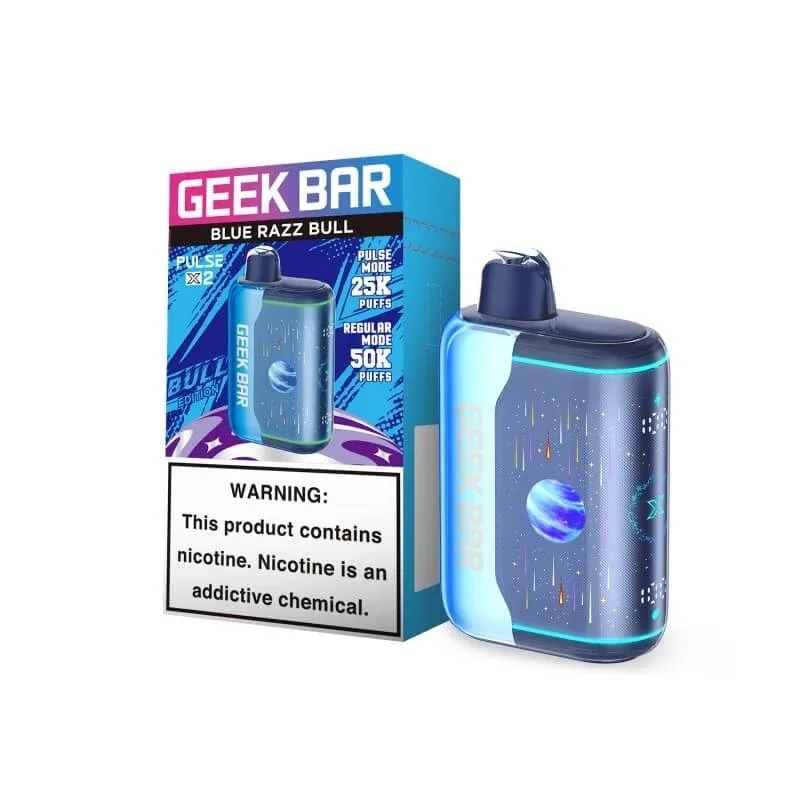 Geek Bar Pulse X2 Blue Razz Geek Bar Pulse X2 Blue Razz — buy at Stormy Vape in Boise, Idaho