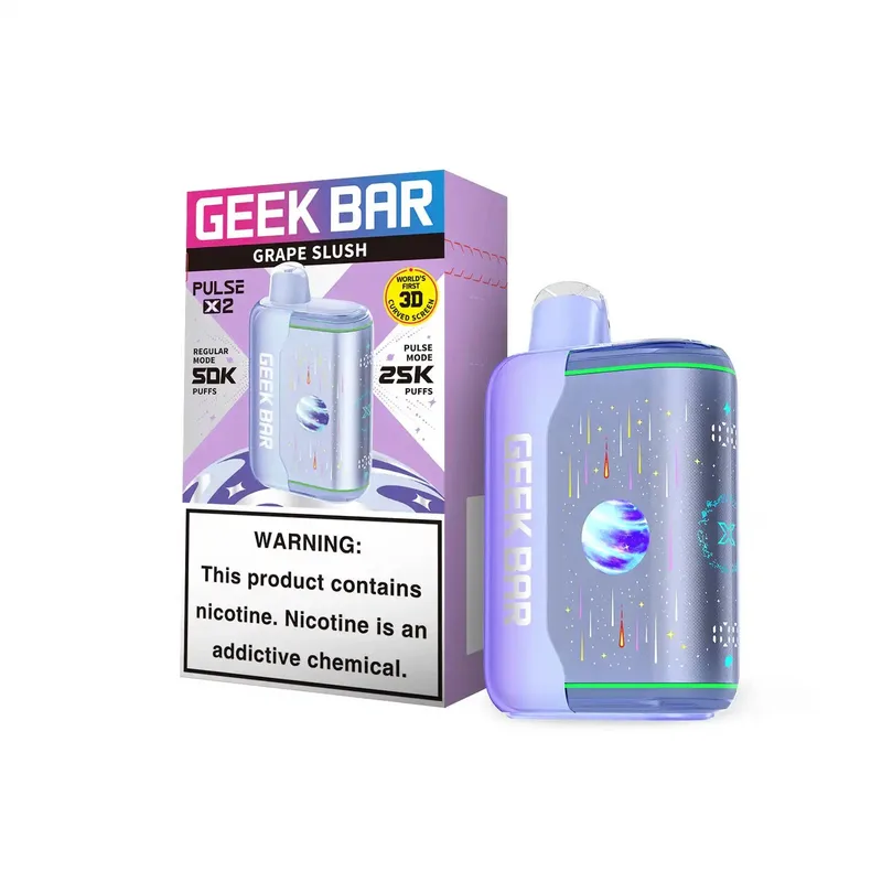 Geek Bar Pulse X2 Grape Slush Geek Bar Pulse X2 Grape Slush — buy at Stormy Vape in Boise, Idaho