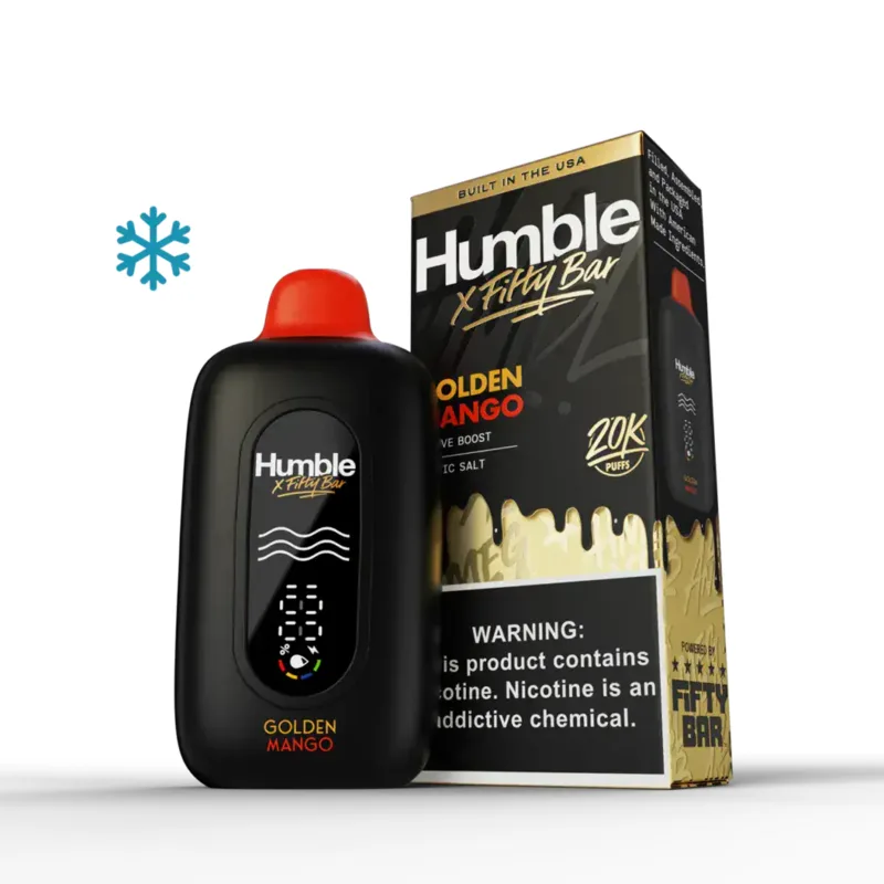 Fifty Bar Humble X Golden Mango — Stormy Vape Boise
