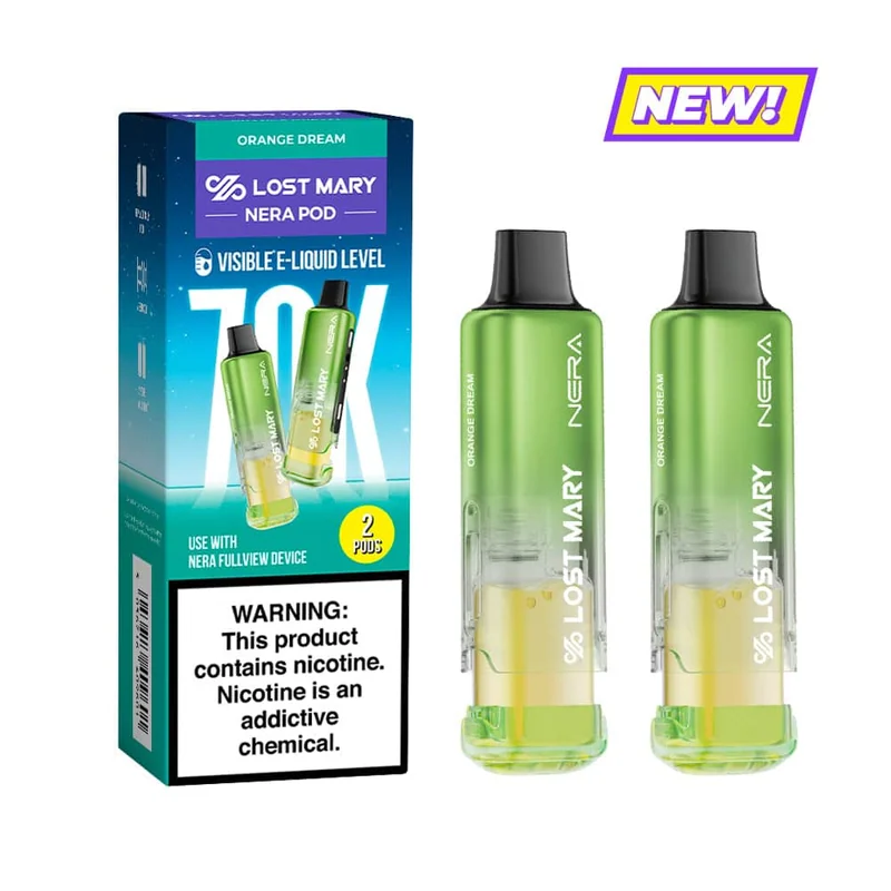 Lost Mary 70K Nera Pod Orange Dream Lost Mary 70K Nera Pod Orange Dream — buy at Stormy Vape in Boise, Idaho
