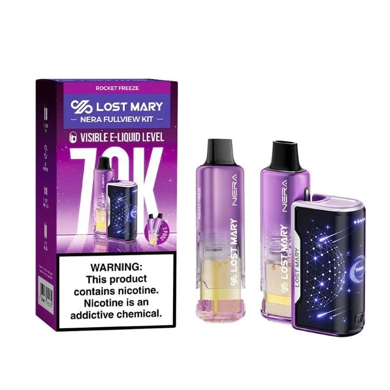 Lost Mary 70K Nera Kit Rocket Freeze — Stormy Vape Boise