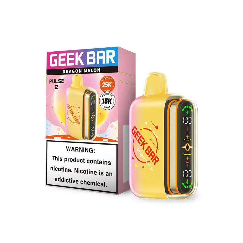 Geek Bar Pulse 2 Dragon Melon Geek Bar Pulse 2 Dragon Melon — buy at Stormy Vape in Boise, Idaho
