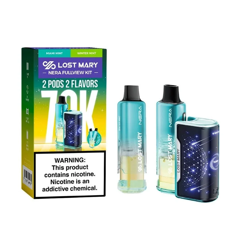 Lost Mary Nera Kit Winter Mint Miami Mint Lost Mary Nera Kit Winter Mint Miami Mint — buy at Stormy Vape in Boise, Idaho