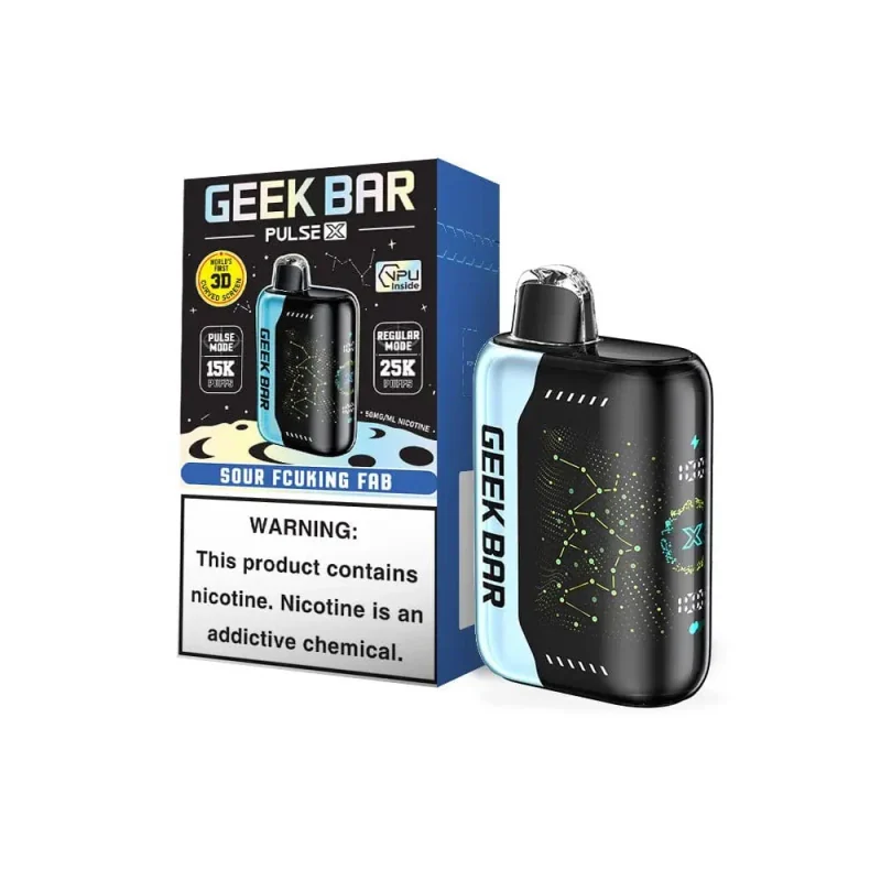 Geek Bar Pulse X Sour Fcuking Fab disposable vape — buy at Stormy Vape Boise