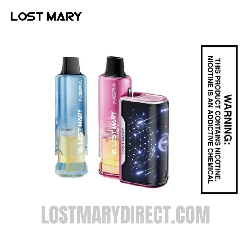 Lost Mary 70K Nera Kit Pink and Blue Pink Lemonade Lost Mary 70K Nera Kit Pink and Blue Pink Lemonade — buy at Stormy Vape in Boise, Idaho