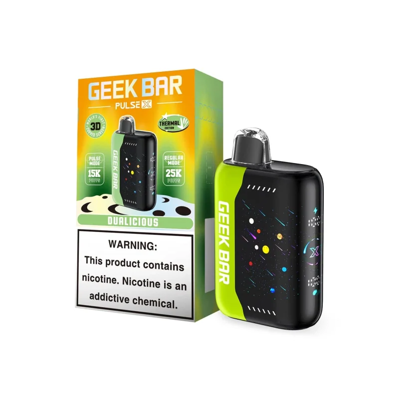 Geek Bar Pulse X Dualicious Geek Bar Pulse X Dualicious — buy at Stormy Vape in Boise, Idaho