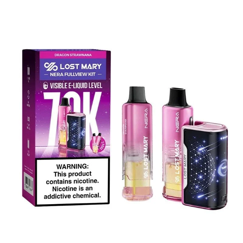 Lost Mary 70K Nera Kit Dragon Strawana Lost Mary 70K Nera Kit Dragon Strawana — buy at Stormy Vape in Boise, Idaho