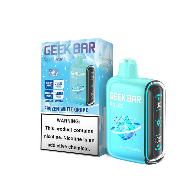 Geek Bar Pulse Frozen White Grape — Stormy Vape Boise