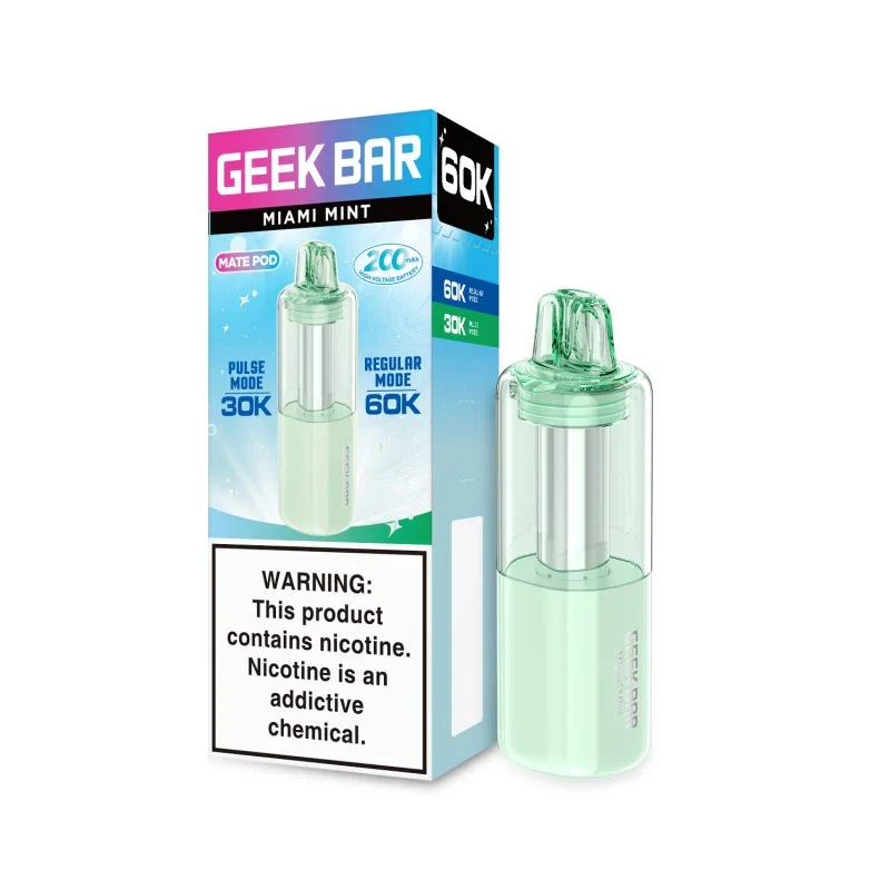 Geek Bar Mate Pod Miami Mint Geek Bar Mate Pod Miami Mint — buy at Stormy Vape in Boise, Idaho