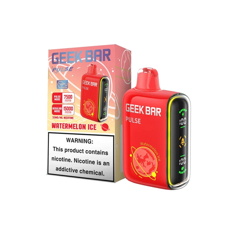 Geek Bar Pulse Watermelon Ice Geek Bar Pulse Watermelon Ice — buy at Stormy Vape in Boise, Idaho