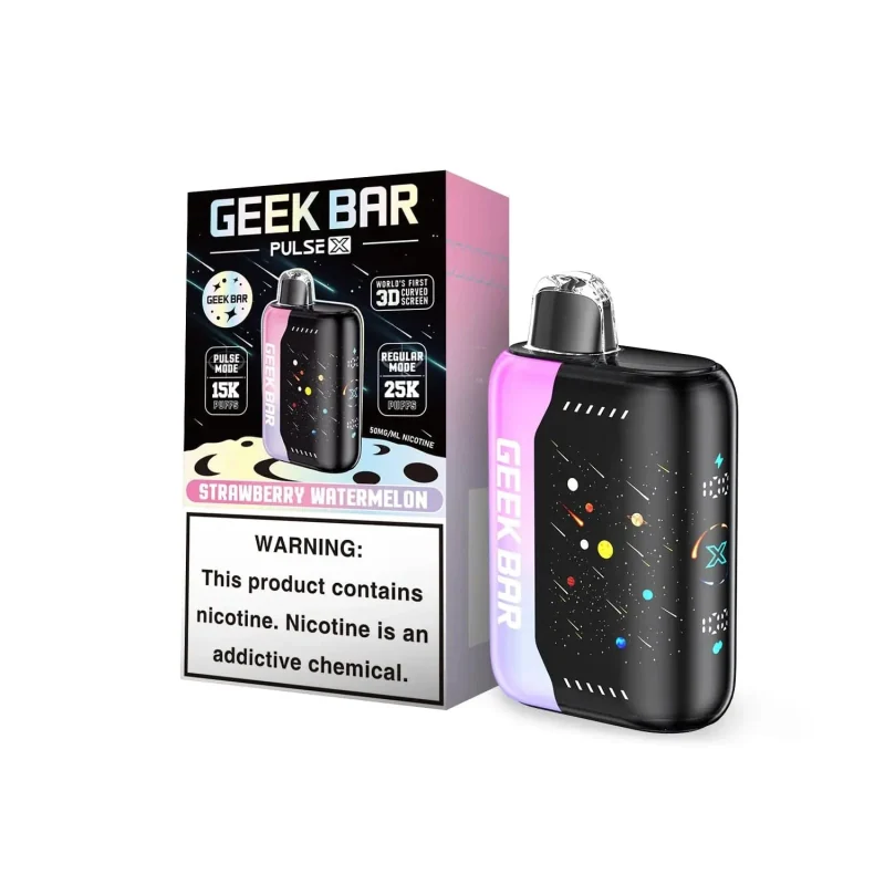 Geek Bar Pulse X Strawberry Watermelon Geek Bar Pulse X Strawberry Watermelon — buy at Stormy Vape in Boise, Idaho