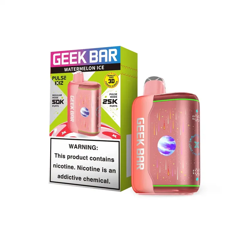 Geek Bar Pulse X2 Watermelon Geek Bar Pulse X2 Watermelon — buy at Stormy Vape in Boise, Idaho