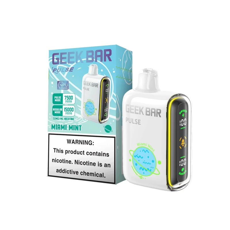 Geek Bar Pulse Miami Mint — Stormy Vape Boise