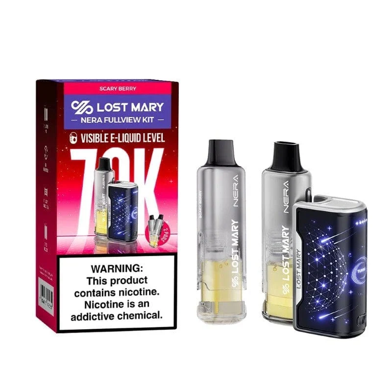 Lost Mary 70K Nera Kit Scarry Berry Lost Mary 70K Nera Kit Scarry Berry — buy at Stormy Vape in Boise, Idaho