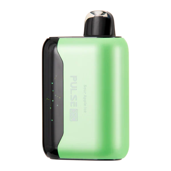 Geek Bar Pulse X Sour Apple Ice disposable vape — buy at Stormy Vape Boise