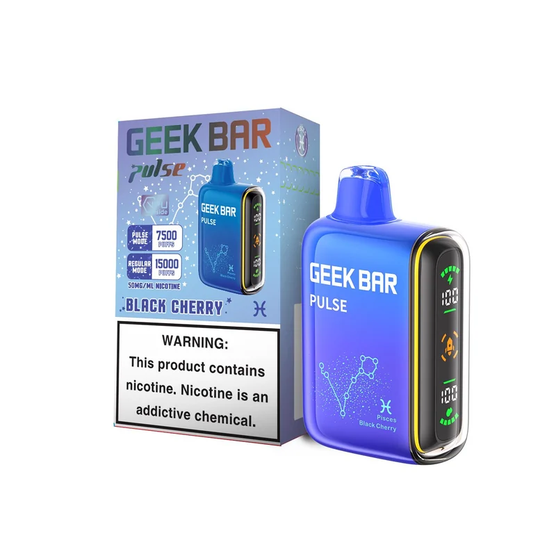 Geek Bar Pulse Black Cherry Geek Bar Pulse Black Cherry — buy at Stormy Vape in Boise, Idaho