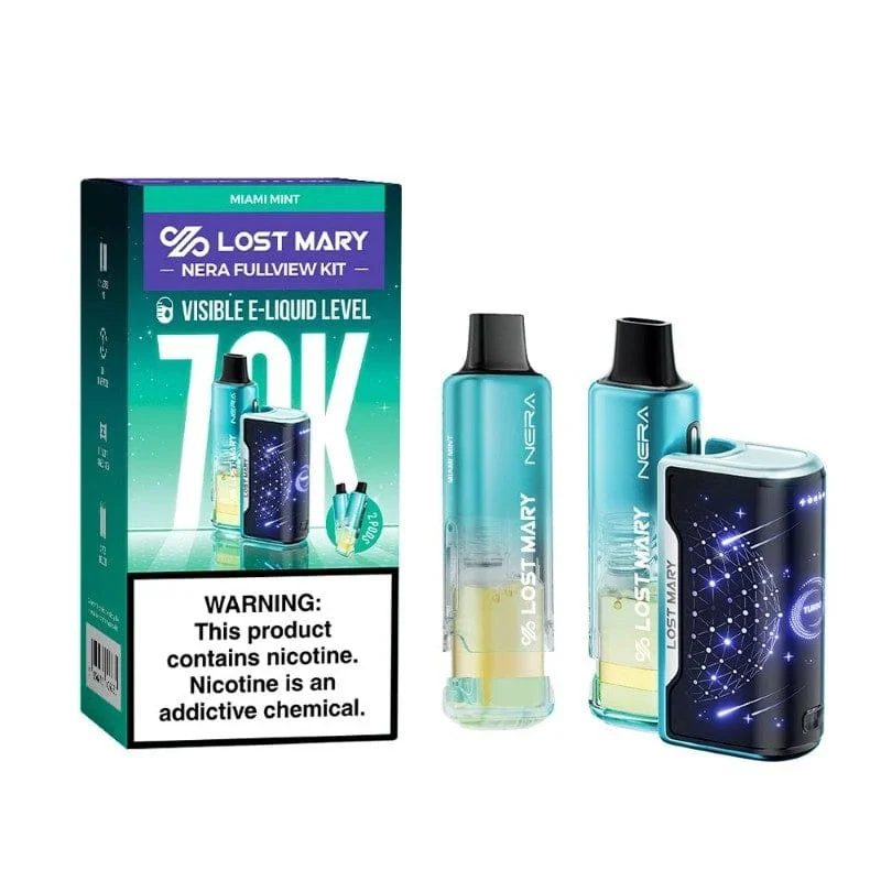 Lost Mary 70K Nera Kit Miami Mint Lost Mary 70K Nera Kit Miami Mint — buy at Stormy Vape in Boise, Idaho