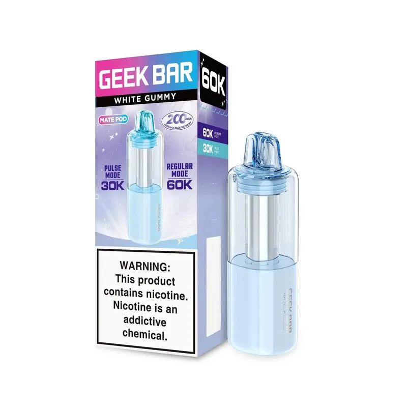 Geek Bar Mate Pod White Gummy — Stormy Vape Boise