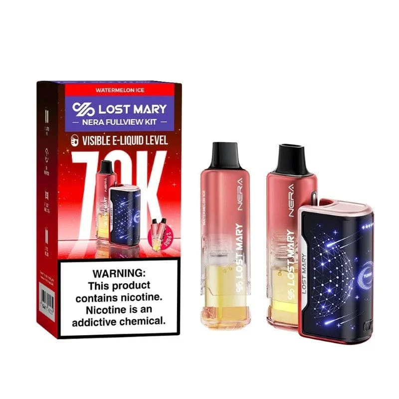 Lost Mary 70K Nera Kit Watermelon Ice Lost Mary 70K Nera Kit Watermelon Ice — buy at Stormy Vape in Boise, Idaho