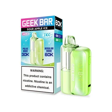 Geek Bar Mate Kit Sour Apple Ice Geek Bar Mate Kit Sour Apple Ice — buy at Stormy Vape in Boise, Idaho
